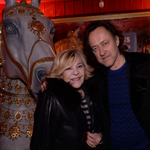 Nicoletta et son mari Jean-Christophe Molinier - Marcel Campion fête son 80ème anniversaire au cirque d'hiver à Paris le 17 février 2020. © Coadic Guirec - Rachid Bellak/Bestimage