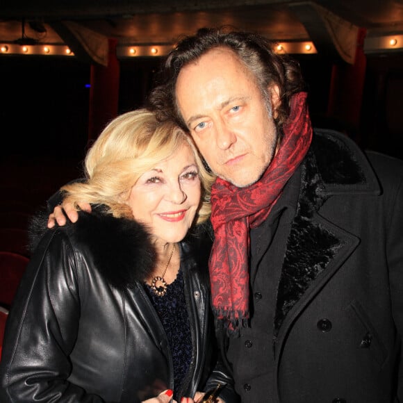 Nicoletta et son mari Jean-Christophe Molinier - Singrid Campion en concert au théâtre De La Gaite Montparnasse à Paris, France, le 6 janvier 2020. © Philippe Baldini/Bestimage