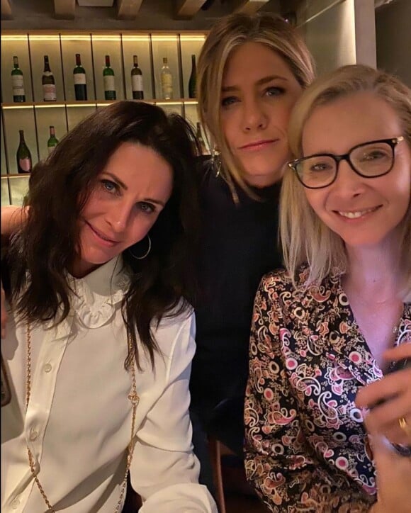 Jennifer Aniston, Lisa Kudrow et Courteney Cox sur Instagram. Le
