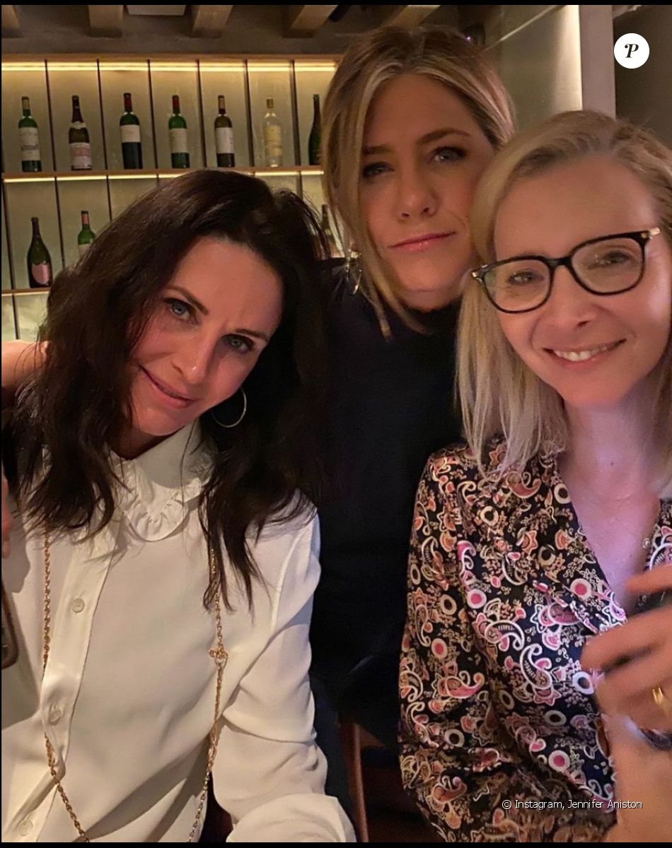 Jennifer Aniston, Lisa Kudrow et Courteney Cox sur Instagram. Le