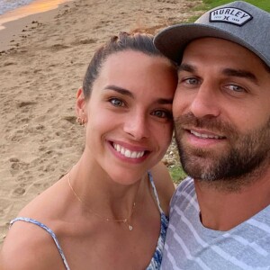 Marine Lorphelin pose avec son chéri Christophe, sur Instagram. Le 13 janvier 2021.