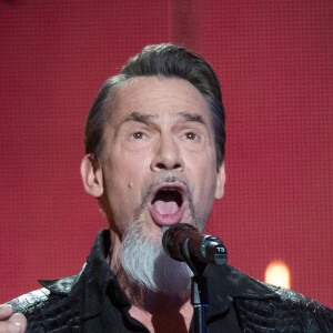 Exclusif - Florent Pagny - Enregistrement de l'émission "Rendez vous avec Julien Clerc" au Théâtre du Châtelet à Paris. Le 24 octobre 2019. © Cyril Moreau / Bestimage 