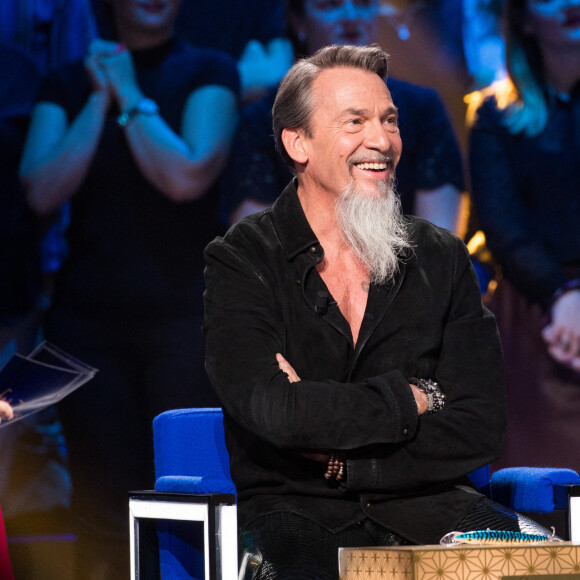 Exclusif - Florent Pagny - Enregistrement de l'émission "La boite à secrets" N°2, présentée par F.Bollaert, et qui sera diffusée le 20 décembre sur France 3 en prime time. Le 8 octobre 2019 © Tiziano Da Silva / Bestimage 