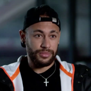 Neymar évoque sa famille et son fils Davi dans "Sept à Huit" sur TF1, le 31 janvier 2021.
