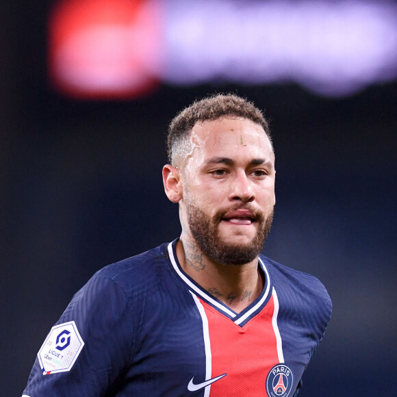 NEYMAR JR (PSG) lors du match de Ligue 1 Uber Eats "PSG - Montpellier (4-0)" au Parc des Princes à Paris, le 22 janvier 2021. 