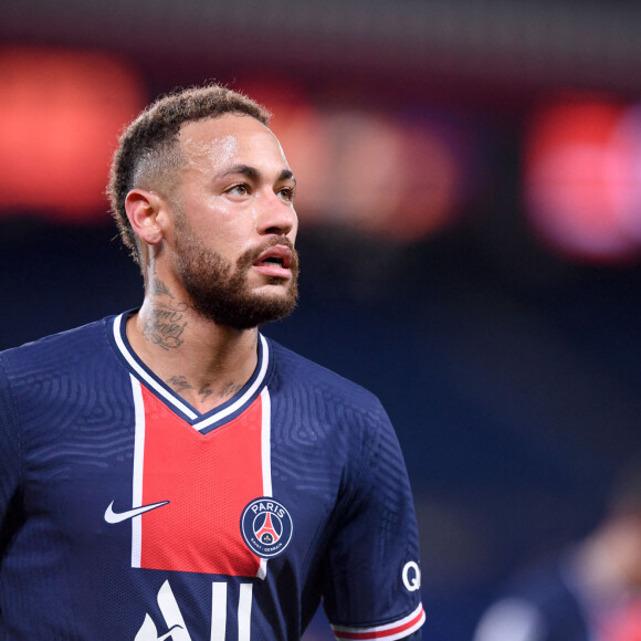 NEYMAR JR (PSG) lors du match de Ligue 1 Uber Eats "PSG - Montpellier (4-0)" au Parc des Princes à Paris, le 22 janvier 2021.