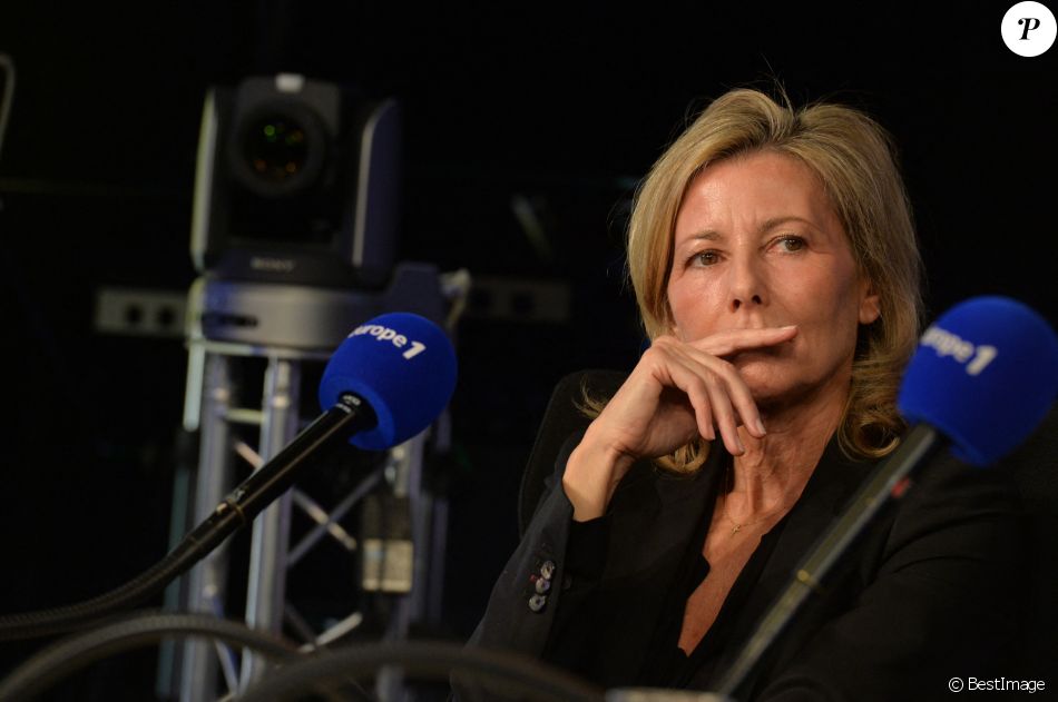Info - Claire Chazal cambriolée, les voleurs emportent 41 000 euros de bijoux - Exclusif - Claire Chazal - Enregistrement d'une émission animée par Marion Ruggieri et Nicolas Poincaré lors de la journée spéciale du 60ème anniversaire de la radio Europe 1 à Paris le 4 février 2015.