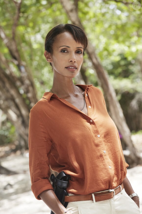 Exclusif - Sonia Rolland sur le tournage de la série "Tropiques criminels" en Martinique. Le 8 mai 2019 © Sylvie Castioni / Bestimage