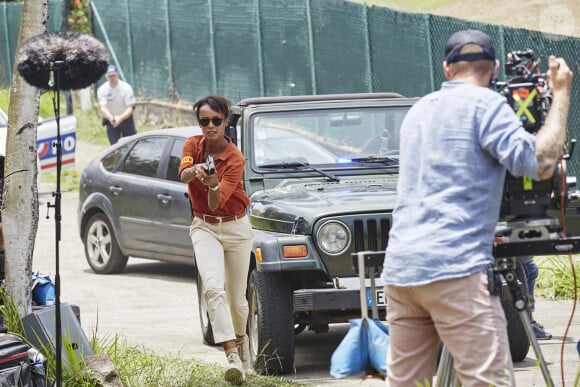 Exclusif - Sonia Rolland sur le tournage de la série "Tropiques criminels" en Martinique. Le 8 mai 2019 © Sylvie Castioni / Bestimage