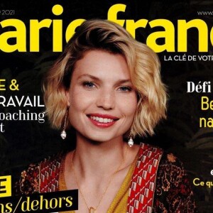 Sonia Rolland dans le magazine "Marie-France" du mois de février 2021.