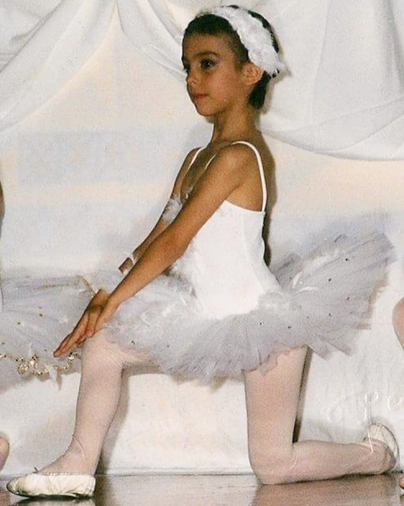Georgina Rodriguez, à 4 ans.