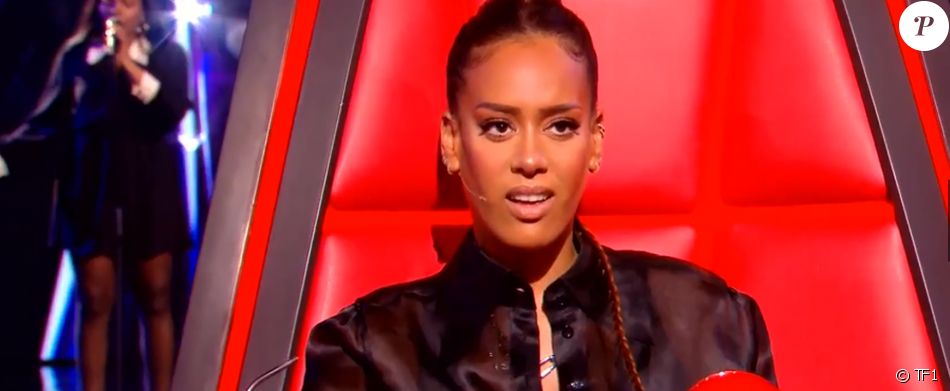 Amel Bent dans la nouvelle saison de "The Voice" sur TF1 - Émission du 6 février 2021