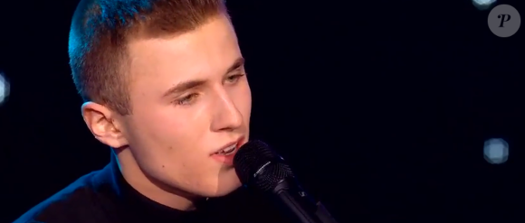 Nicolas dans "The Voice 2021" - Talent d'Amel Bent - Émission du 6 février 2021, TF1