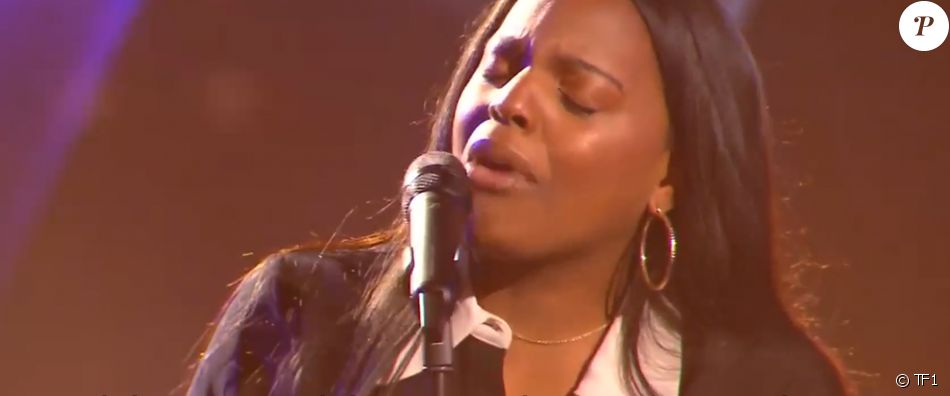 Mentissa dans "The Voice 2021" - Talent de Vianney - Émission du 6 février 2021, TF1