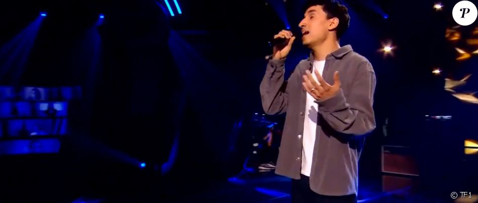 Youssef dans "The Voice 2021" - Talent de Vianney - Émission du 6 février 2021, TF1