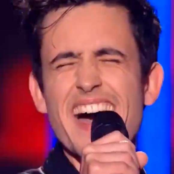 Arthur dans "The Voice 2021" - Talent de Marc Lavoine - Émission du 6 février 2021, TF1