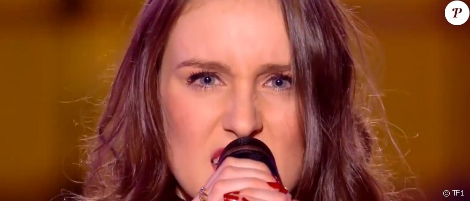 Margaux dans "The Voice 2021" - Talent de Marc Lavoine - Émission du 6 février 2021, TF1