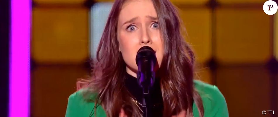 Margaux dans "The Voice 2021" - Talent de Marc Lavoine - Émission du 6 février 2021, TF1