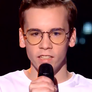 Edgar dans "The Voice 2021" - Talent de Florent Pagny - Émission du 6 février 2021, TF1