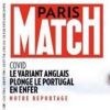 Gad Elmaleh en couverture de "Paris Match", numéro du 4 février 2021.