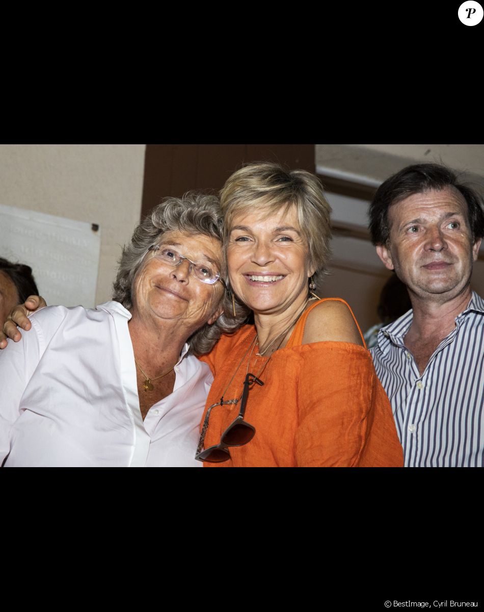 Jacqueline Franjou et Véronique Jannot - "Deux mensonges et une vérité" lors du festival de Ramatuelle. Le 10 août 2018. © Cyril Bruneau / Festival de Ramatuelle / Bestimage