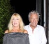 Suzanne Somers est allée dîner avec son mari Alan Hamel chez Giorgio Baldi à Santa Monica. Le 17 août 2019.
