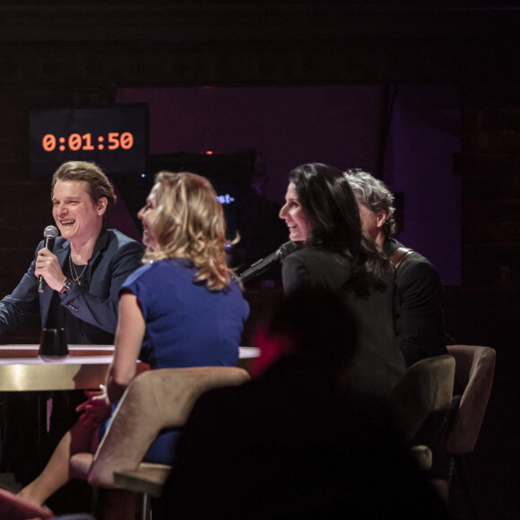 Exclusif - Benabar (Bruno Nicolini), Constance, Marie Drucker - Enregistrement de l'émission "On Est En Direct" (OEED), présentée par L.Ruquier, diffusée sur France 2 le 6 février © Jack Tribeca / Bestimage