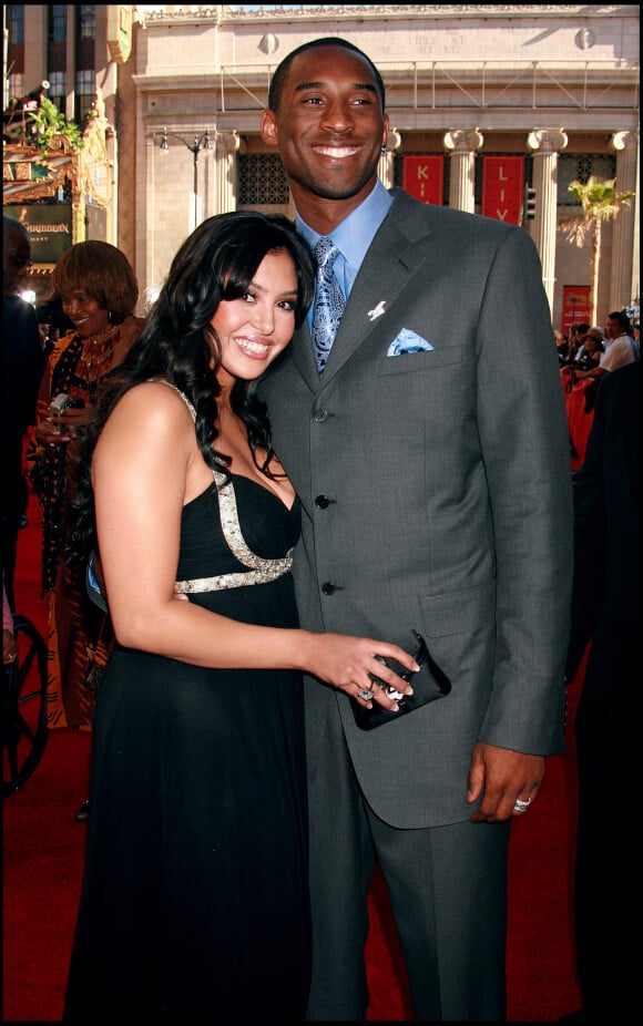 Kobe Bryant et sa femme Vanessa en 2006