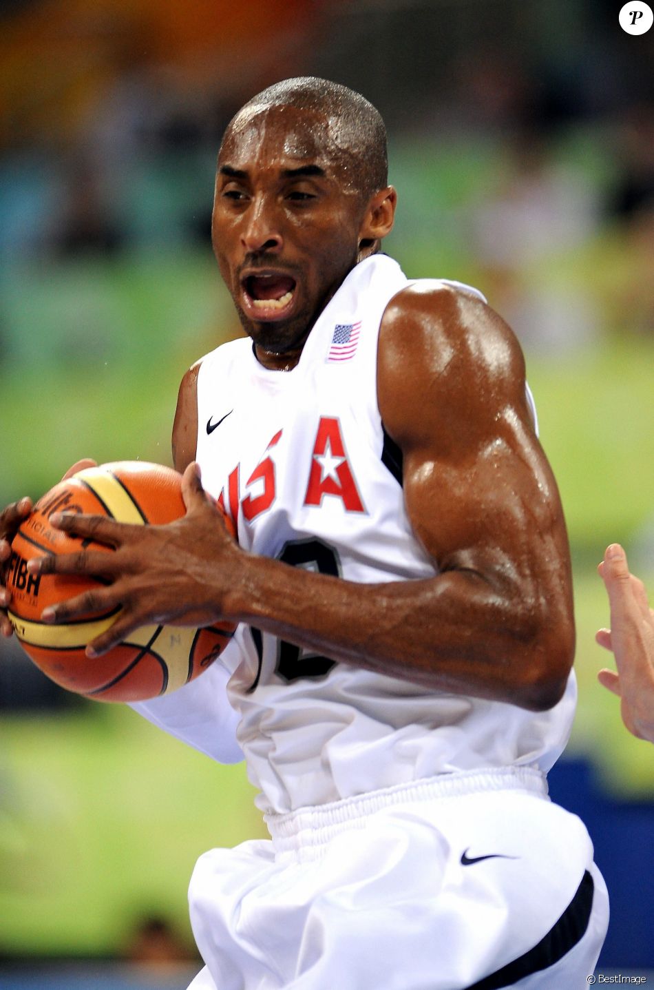 Kobe BRYANT lors du match Etats Unis / Australie aux JO à Pékin, le 20 août 2008