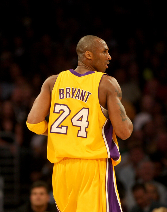 Kobe Bryant lors d'un match des Lakers de Los Angeles contre les Phoenix Suns au Staples Center, à Los Angeles, CA, USA, le 26 février 2009.