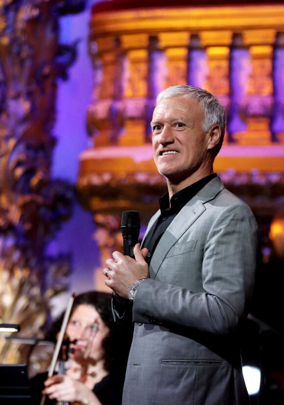 Exclusif - Didier Deschamps - Enregistrement de l'émission "Symphonie pour la Vie, Spéciale Pièces jaunes" au Théâtre national de l'Opéra Comique à Paris, qui sera diffusée le 10 février sur France 3. © Dominique Jacovides / Bestimage