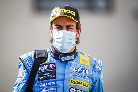 Fernando Alonso lors du Grand Prix de Formule 1 d'Abou Dabi, aux Emirats Arabes Unis, le 12 décembre 2020. © DPPI/Panoramic/Bestimage