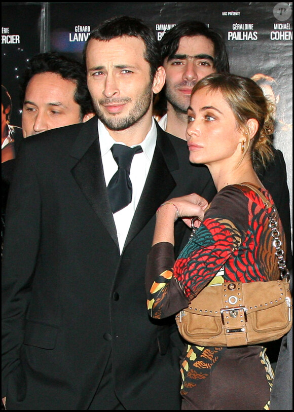 Michaël Cohen et Emmanuelle Béart à Paris en 2006. 