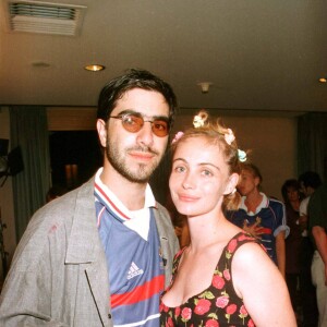 Emmanuelle Béart et David Moreau en 1998.