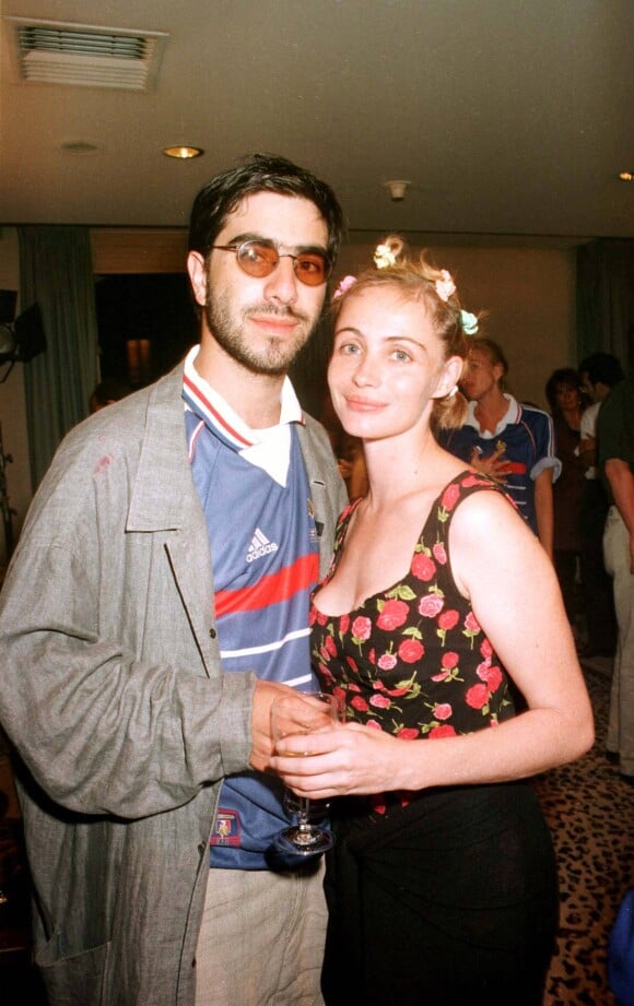 Emmanuelle Béart et David Moreau en 1998.