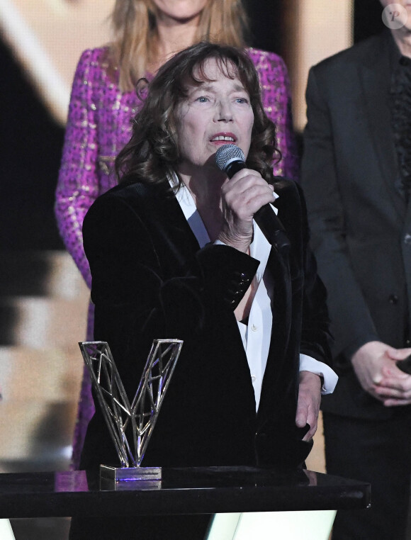 Jane Birkin - 36ème édition des Victoires de la Musique à la Seine Musicale à Boulogne-Billancourt, France, le 12 février 2021. © Coadic Guirec/Bestimage