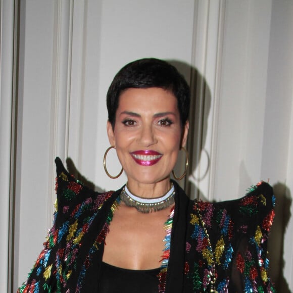 Cristina Cordula (ensemble Jean-Paul Gaultier) lors du cocktail à l'occasion du "Rallye Le Vendôme 80" au profit de l'Institut du Cerveau et de la Moelle épinière à l'Hôtel Ritz à Paris, France, le 7 juin 2019. © Philippe Baldini/Bestimage