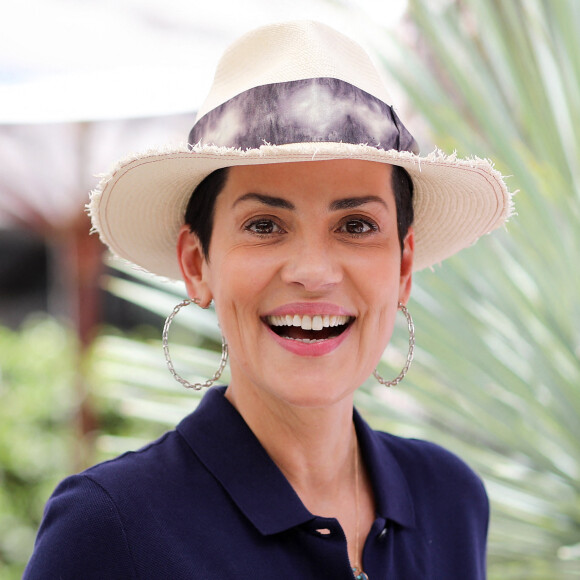 Cristina Cordula au village lors des internationaux de tennis de Roland Garros à Paris, France. © Jacovides-Moreau/Bestimage 