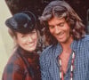 Jane Seymour et Joe Lando - Tournage de la série "Docteur Quinn, femme médecin".