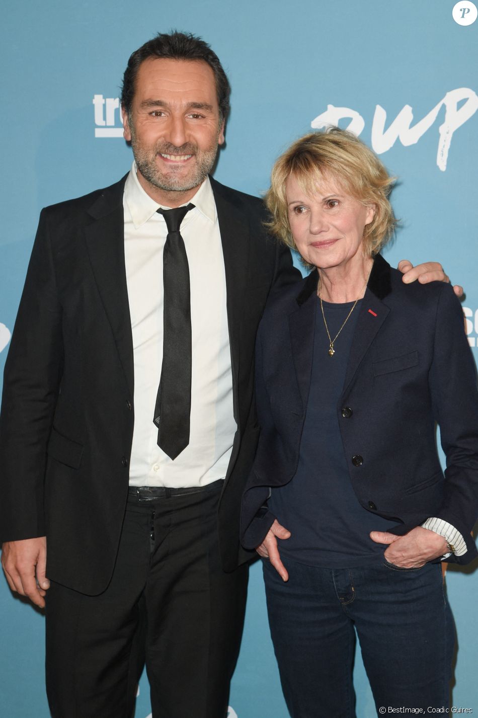 Gilles Lellouche et Miou-Miou à l'avant-première du film "Pupille" au cinéma Pathé Beaugrenelle à Paris, France, le 27 novembre 2018. © Coadic Guirec/Bestimage
