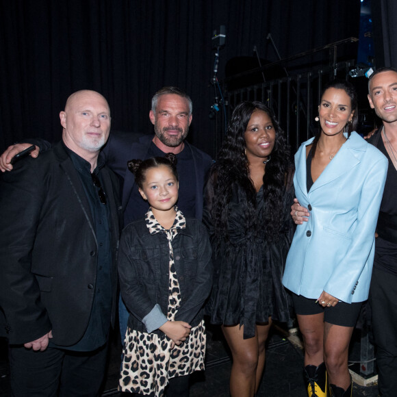 Exclusif -  Maxime Dereymez, Lucia, Jill, Philippe Bas, Pat, Tété, Shy'm - Backstage de l'enregistrement de l'émission "La Chanson secrète 7 " à la Scène musicale à Paris, qui sera diffusée le 15 janvier 2021 sur TF1. © Gaffiot-Moreau / Bestimage 