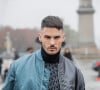 Baptiste Giabiconi au défilé de mode prêt-à-porter printemps-été "Dior" au Jardin des Tuileries à Paris. © Christophe Clovis / Bestimage 