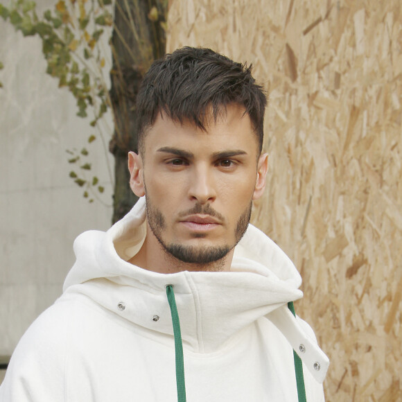 Baptiste Giabiconi au défilé Lacoste collection prêt-à-porter Automne/Hiver 2020-2021 lors de la Fashion Week à Paris le 3 mars 2020. © Christophe Aubert via Bestimage 