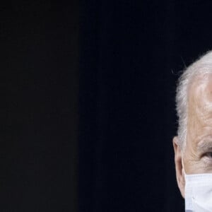 Joe Biden, Kamala Harris et le secrétaire à la Défense Lloyd Austin en visite au Pentagone à Arlington. Le 10 février 2021 