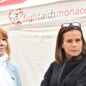 Exclusif - La princesse Stéphanie de Monaco participe à l'opération "Test in the City" à Monaco le 22 novembre 2018. © Bruno Bebert / PRM / Bestimage