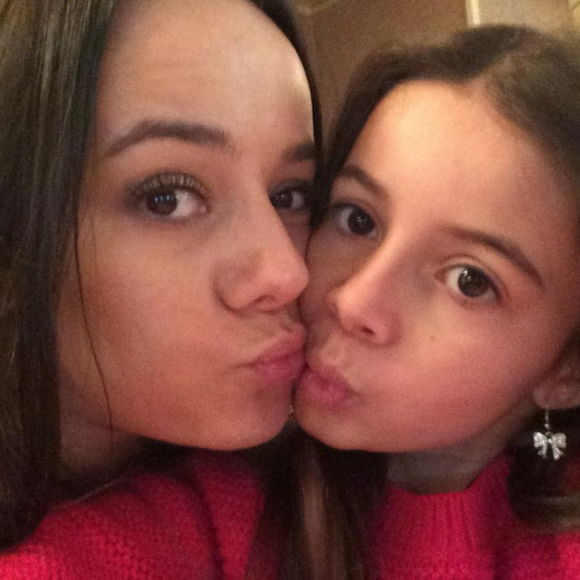 Alizée et sa fille Annily.