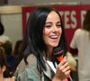 Exclusif - La chanteuse Alizée a donné de la voix pour se faire entendre des 109 élèves de 5e qui participaient à la dictée ELA. © Olivier Sanchez/Crystal Pictures/Bestimage