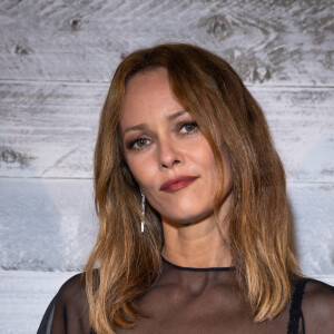 Vanessa Paradis au photocall du dîner "Chanel" lors du 46ème Festival du Cinéma Américain de Deauville, le 11 septembre 2020. © Olivier Borde/Bestimage 