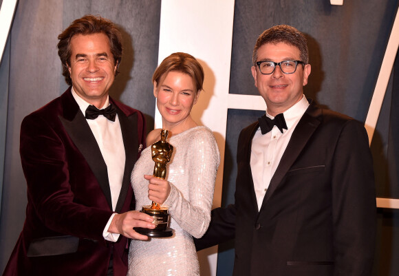 Rupert Goold, Renée Zellweger - Soirée "Vanity Fair Oscar Party" après la 92e cérémonie des Oscars 2020. Los Angeles, le 9 février 2020.