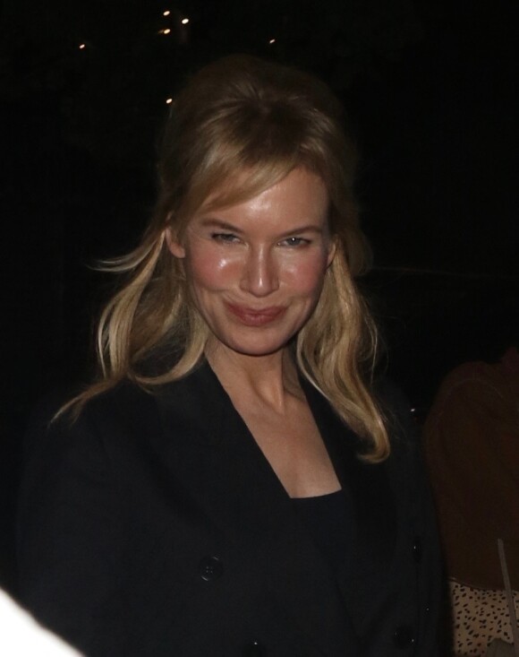 Renée Zellweger se rend à la projection du film "Judy" à New York, le 23 septembre 2019.